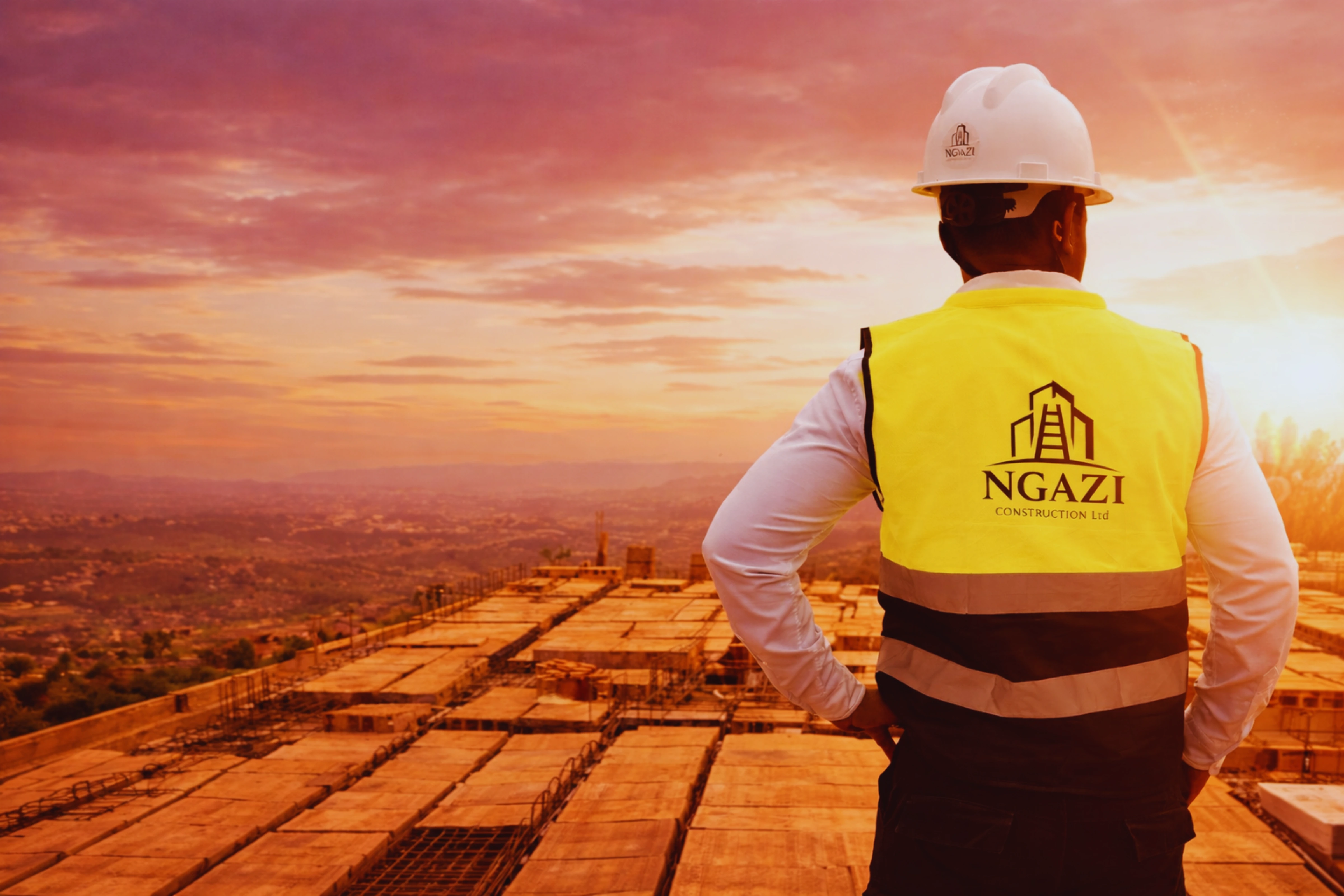 Modern luxury house built by Ngazi Construction in Rwanda